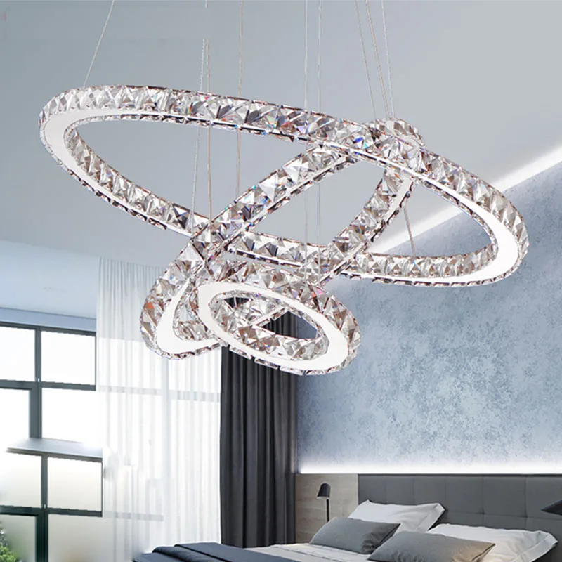 

Modern LED Crystal Chandelier Lights Lamp For Living Room Cristal Lustre Chandeliers Lighting Pendant Hanging Ceiling Fixtures