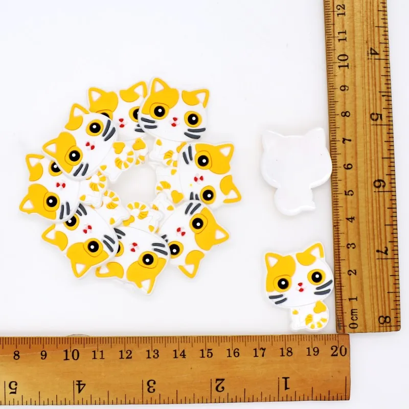 10 pcs Handmade Crafts Mini Cats Tiger Butterfly Flatback Soft Patch For Pen/T Shirt/Luggage Tag/Caps