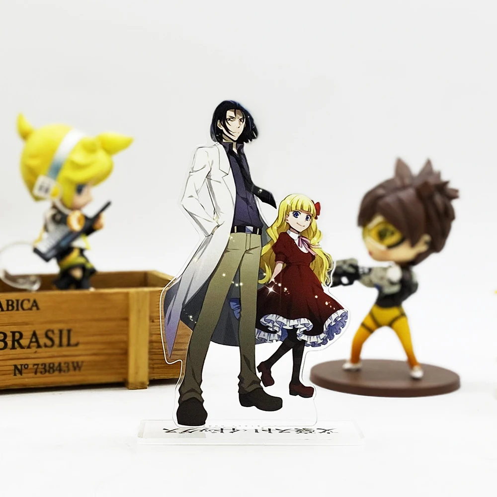 Bungou Stray Dogs Mori Ogai Alice acrylic stand figure model plate holder cake topper anime Japanese