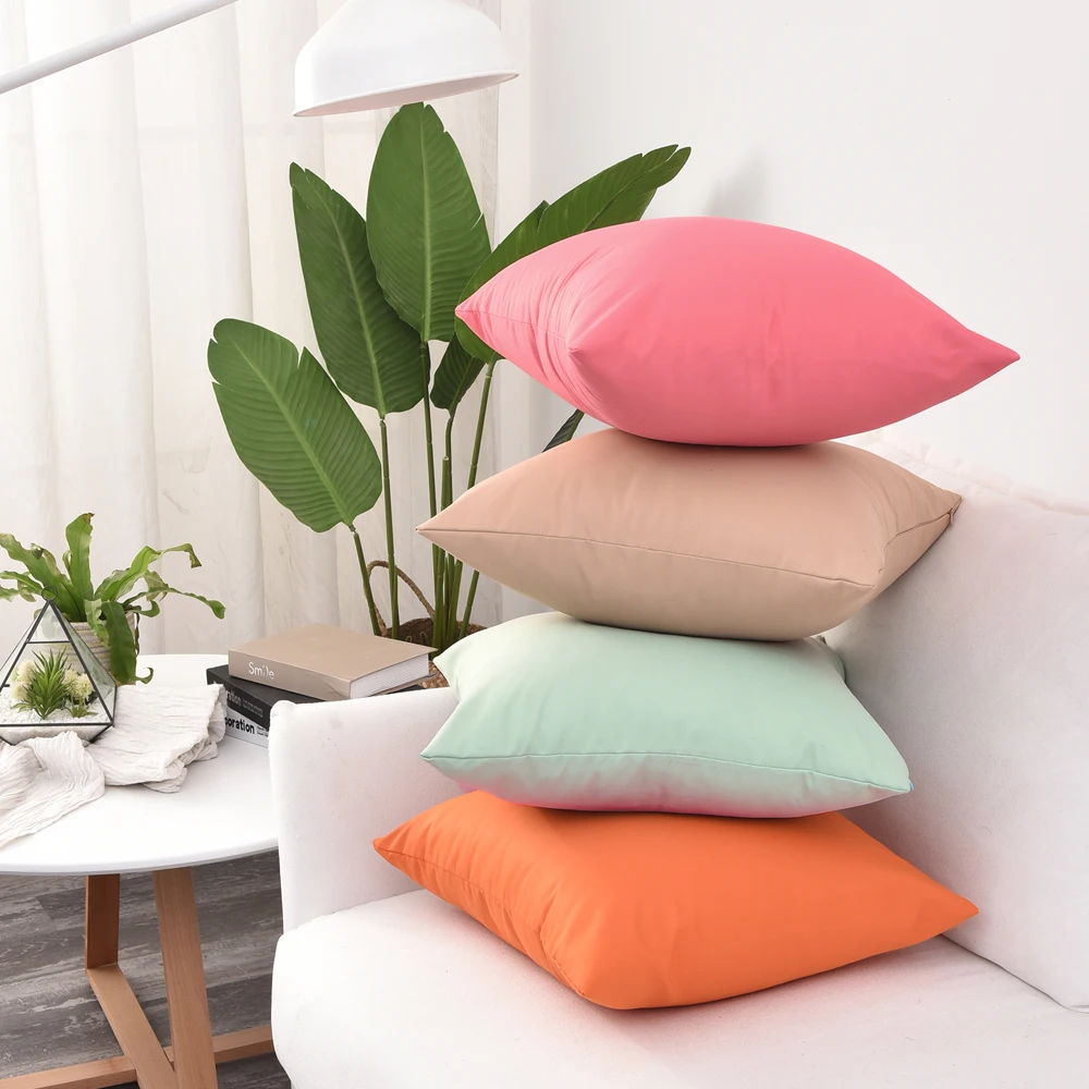 Twill Waterproof Solid Cushion - Home Decor Outdoor recension och pris