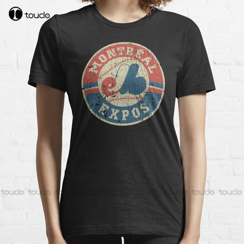 Montreal Expos 1969 Classic T-Shirt Work Shirts For Women Custom Aldult Teen Unisex Digital Printing Tee Shirt Fashion Funny New