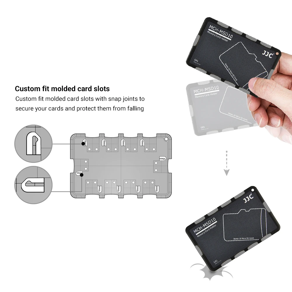 sd card sleeve Memory Wallet  Hold Fast Designed with security and reliability in mind Hidden Mini SD Holder Key