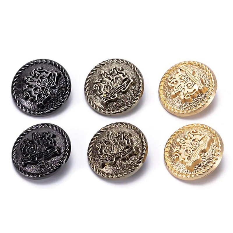 10pcs/lot 15/20/25mm Megmunkalás Fém kabát Szállodai küldönc Bronztárgy Ágcsernyő Arany évjárat Szállodai küldönc számára Öltözés DIY Köntös Szállodai küldönc számára Szabóipar