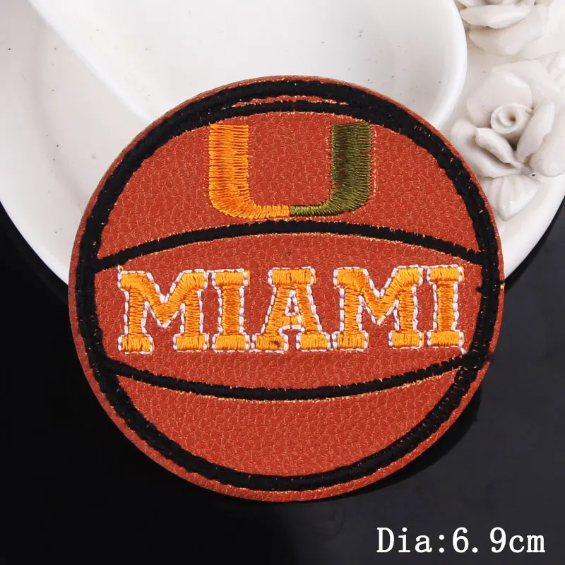 Embroidered Soccer Patches Iron On Patches For Clothes Basketball Tennis Stickers Embroidery Patch Ball Patch Applique On Clothe