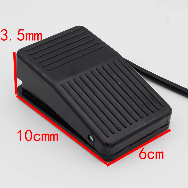 IMC Hot SPDT Nonslip Metal Momentary Electric Power Foot Pedal Switch  plastic shell