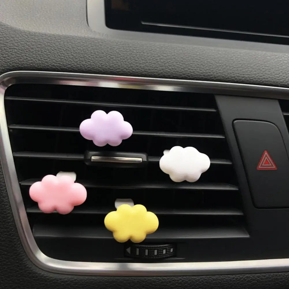 Air Vent Clip Stylish No Fragrance Cloud Shape Mini Lightweight Beautiful Lovely Diffuser for Car