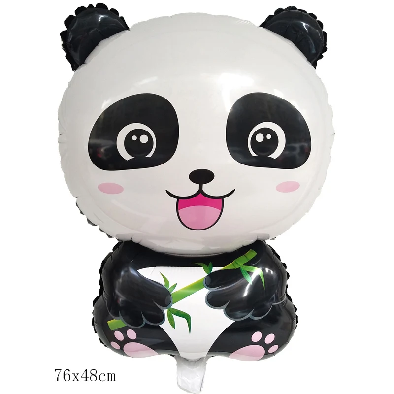 Cartoon Animal panda Balloons Hedgehog fox Squirrel Raccoon birthday party home decoration kids inflatable toys Baby Shower