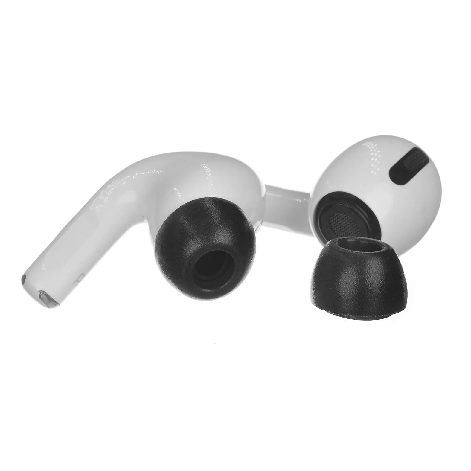 1Pair(2pcs) Noise Isolating Comfortble Memory Foam Ear Tips Pads Earbuds for TWS for Apple Airpods Pro Headphones 11.19