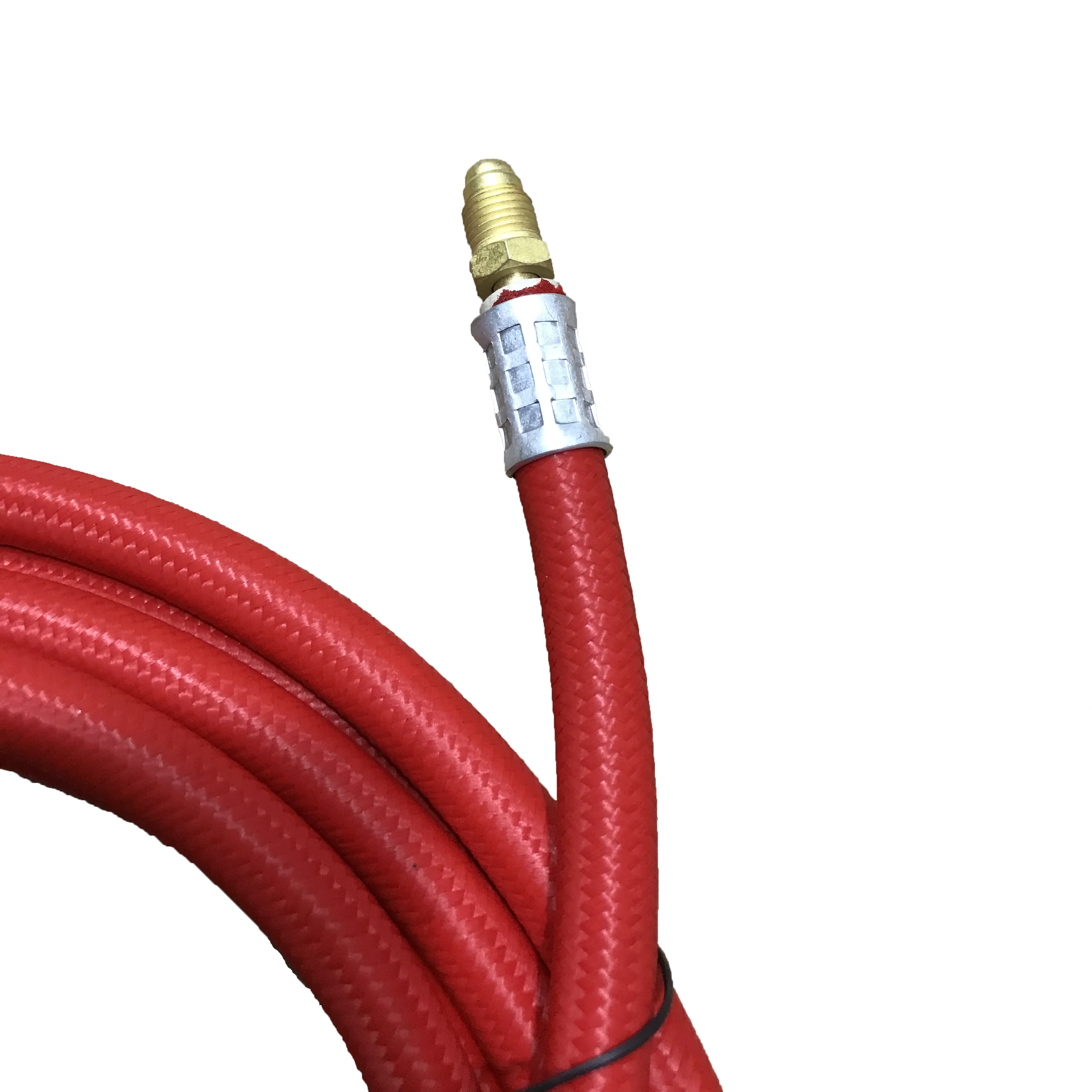 WP9/17 4m Flexible super soft Rubber on Braided Weave Overlay Power Cable M16*1.5 connector