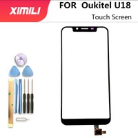 5.85 Inch 100% Original For Oukitel U18 Touch Screen Digititer Sensor Touch Panel Glass Replacement  Oukitel U18 +Tools+3M