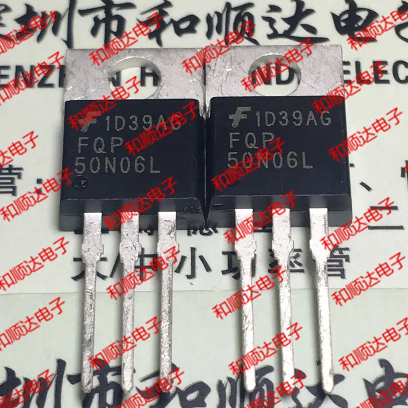 5 Pçs/lote FQP50N06L PARA-220