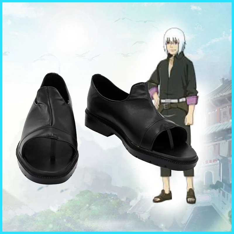 BORUTO Cosplay PU Shoes Boots Halloween Cosplay Prop Custom Made