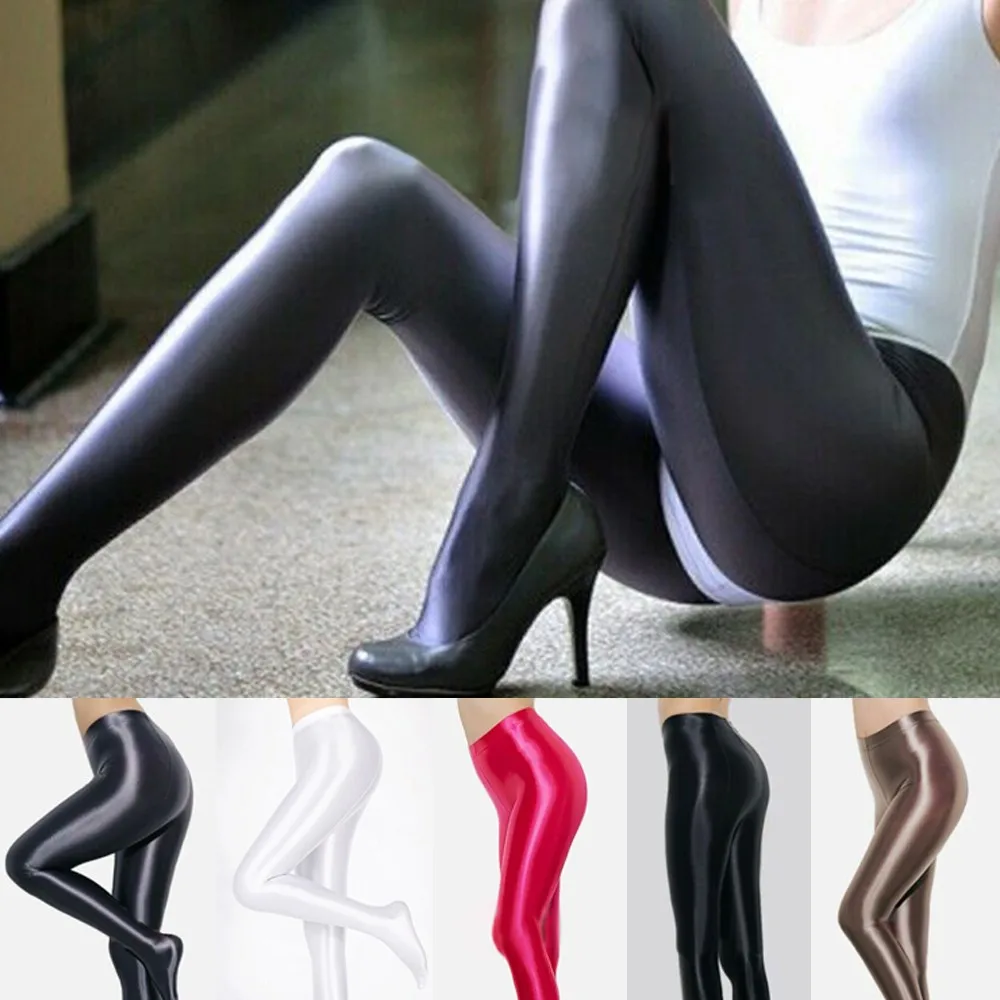 Sexy Men Satin Homme Glossy Opaque Shiny Tight Pantyhose Damen Nylon Glitter Sexy Strümpfe Fetish Socks Sexy Stocking