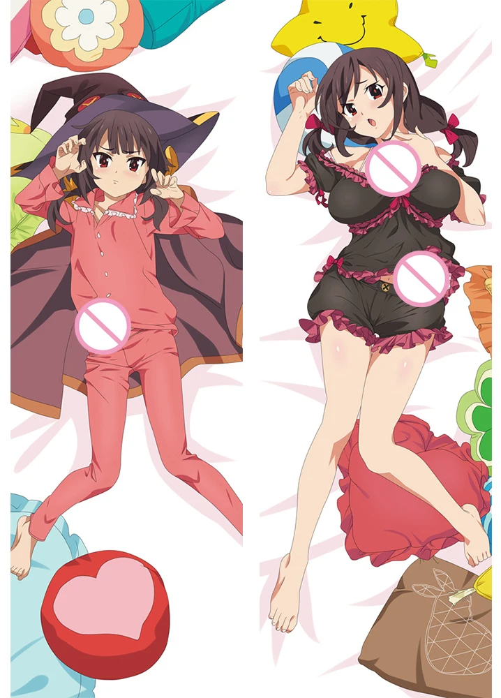 Anime Megumin Hugging Body Pillowcase Dakimakura Pillow Case Bedding Room Pillowcases Sofa Decoration Throw Cushion Covers