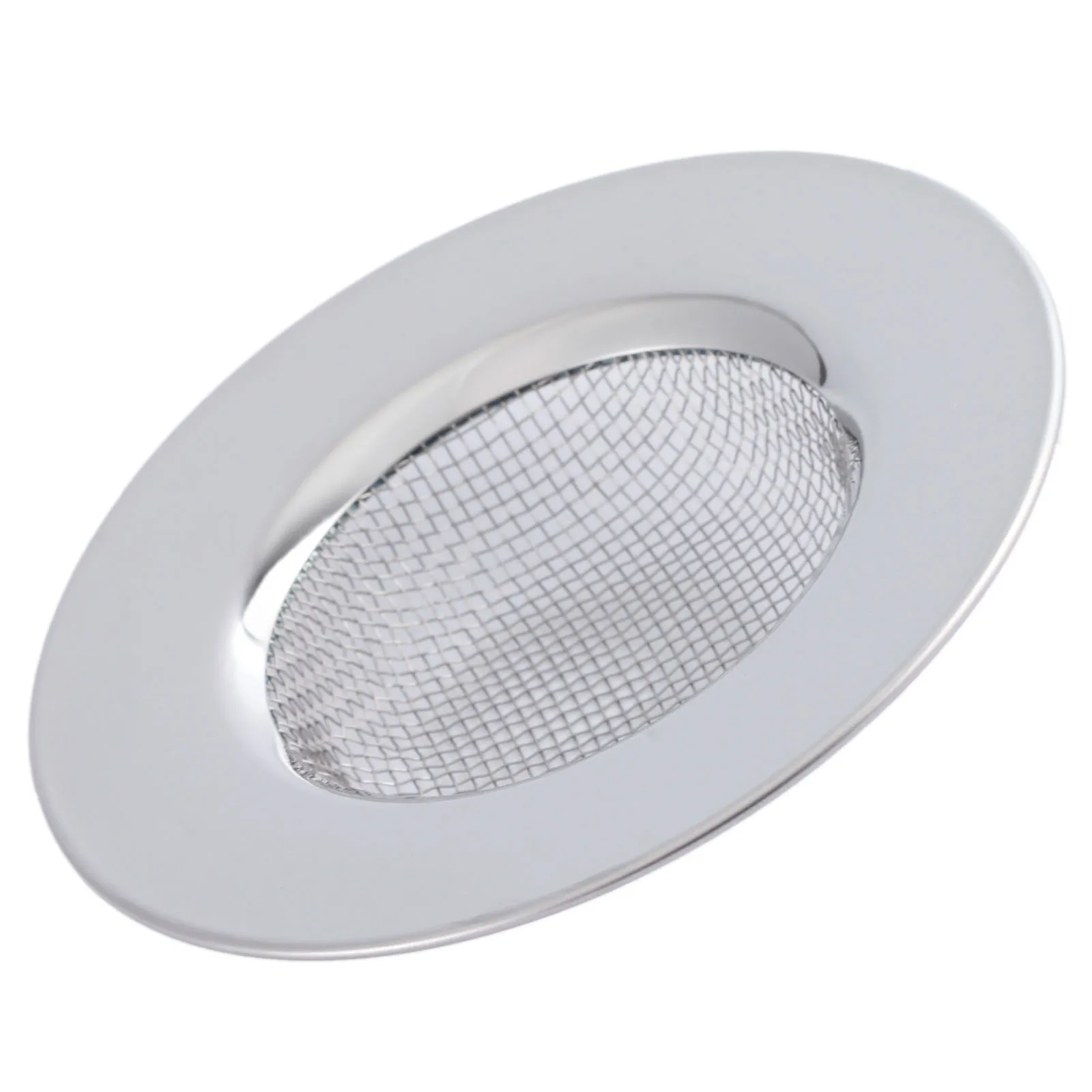 7.7cm Stainless Steel Sink Strainer Bathtub Hair Catcher Stopper Shower Drain Hole Filter Trap