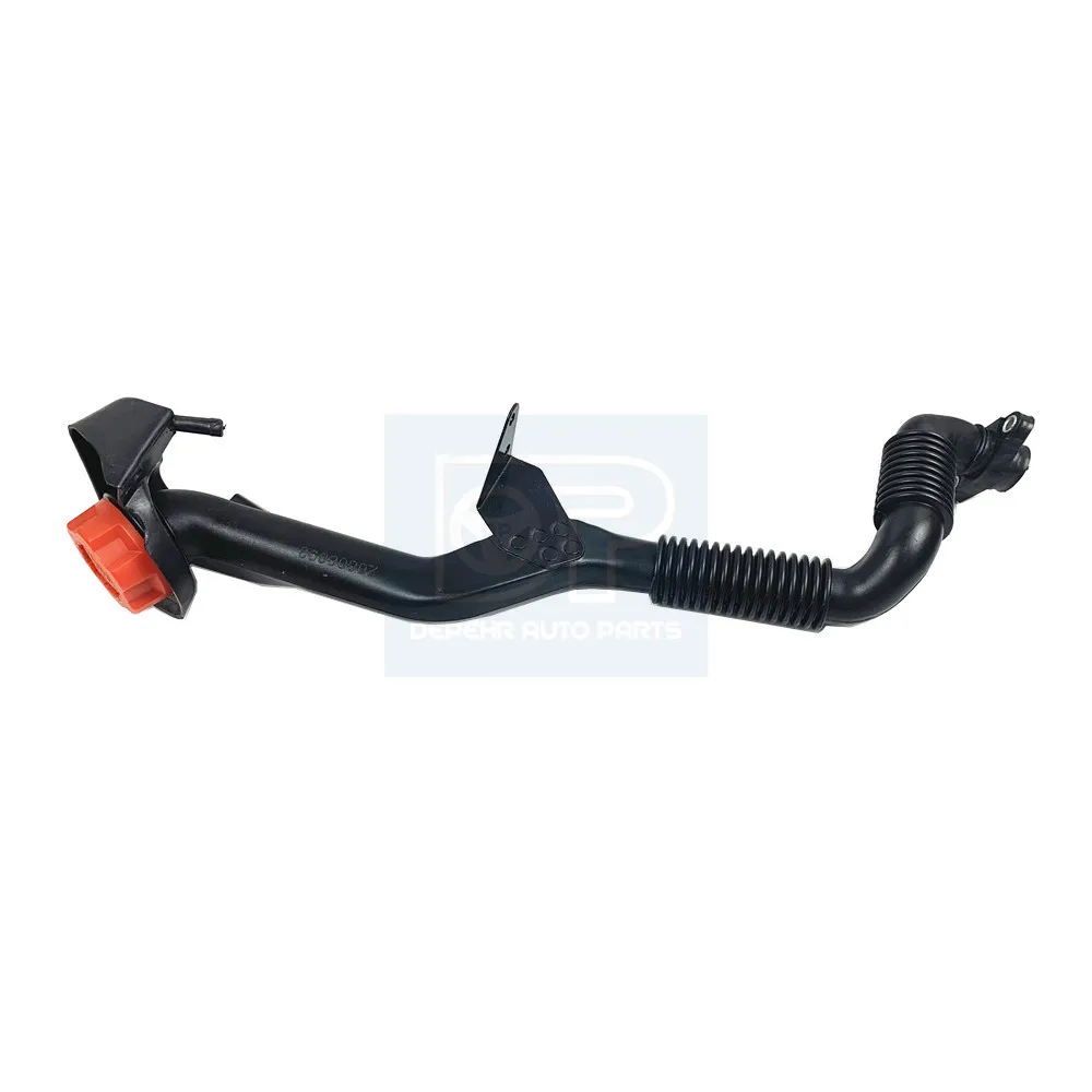 One Piece Truck Oil Filler Connector Filter Pipe For Vol Vo FH FM D12 OEM 20808093 20498258 20412265