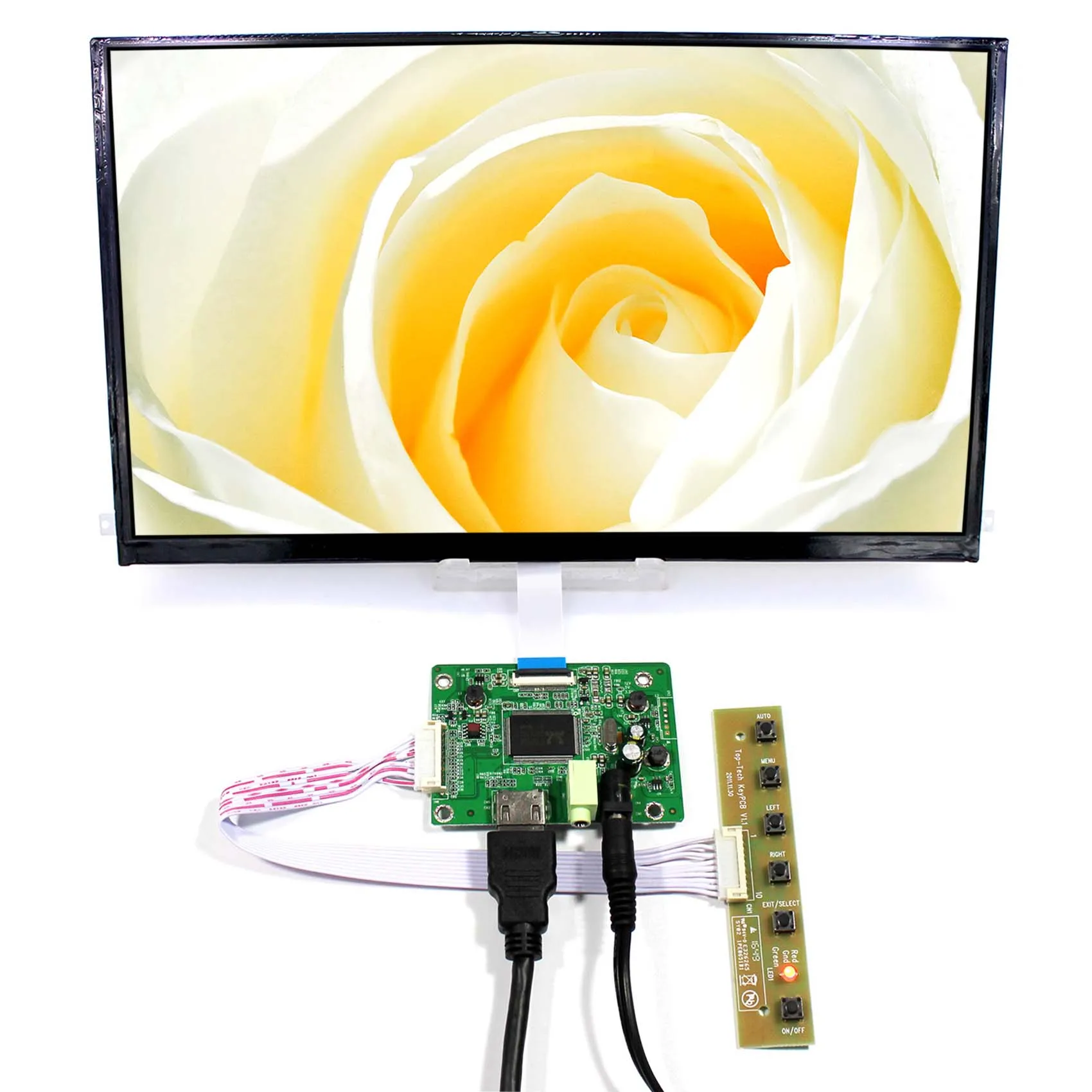 

13.3inch IPS 1920x1080 N133HSE-EB2 LCD Screen Brightness 400nit Display with HD-MI Input 30Pins EDP LCD Controller Board