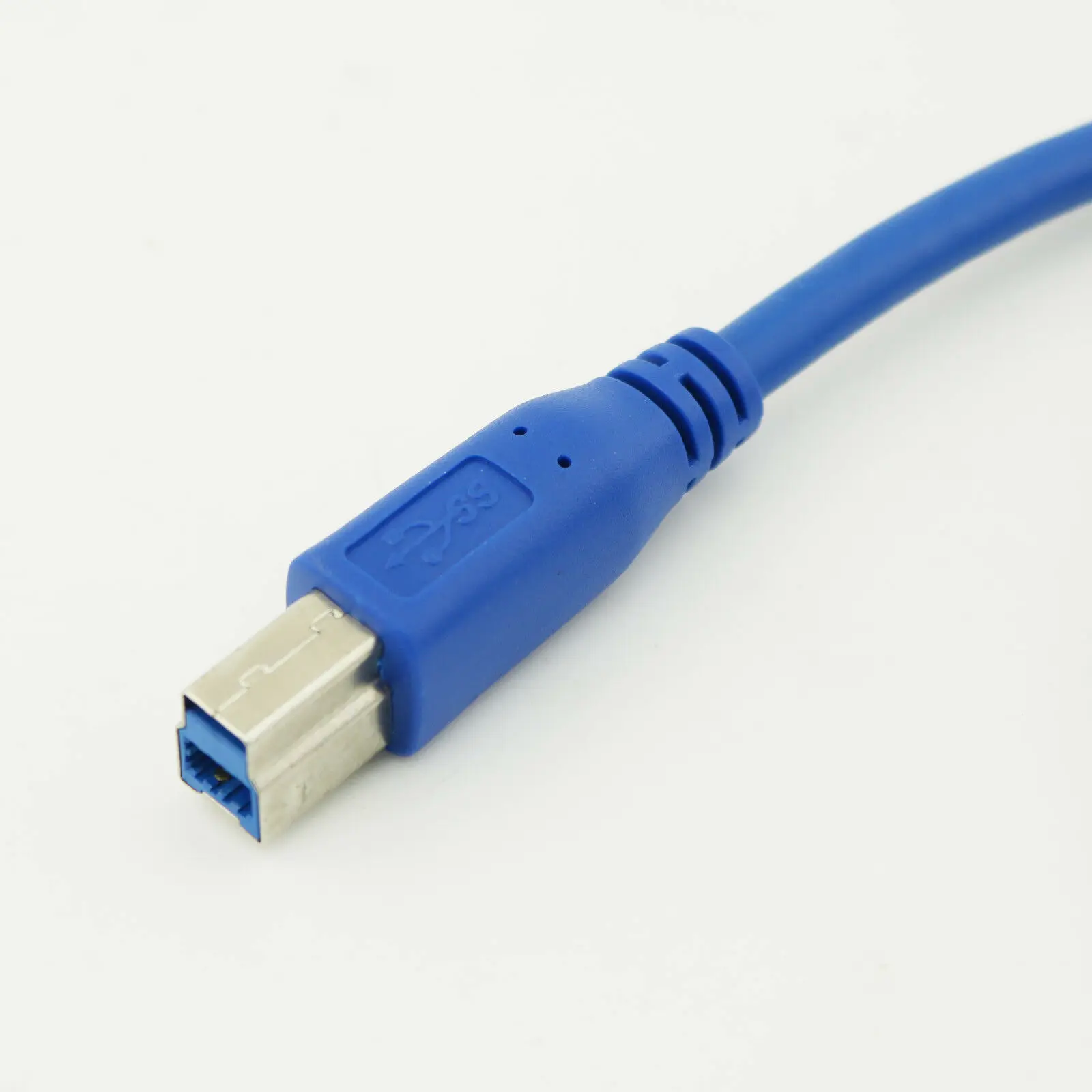 1pcs USB 3.0 Type A Male Plug To USB B Male Printer Scanner Data Wire Cord Cable 50cm