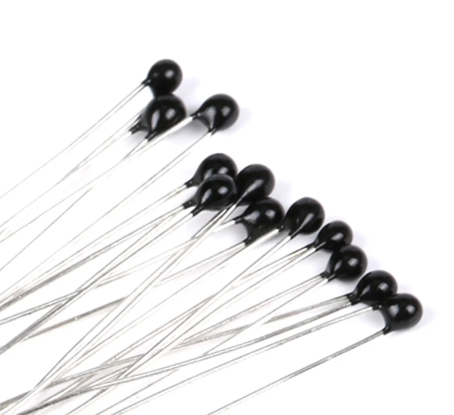 Termistor NTC negativo MF52A-5K/B3470 1% MF52A1-502F3470 1% (10 piezas)