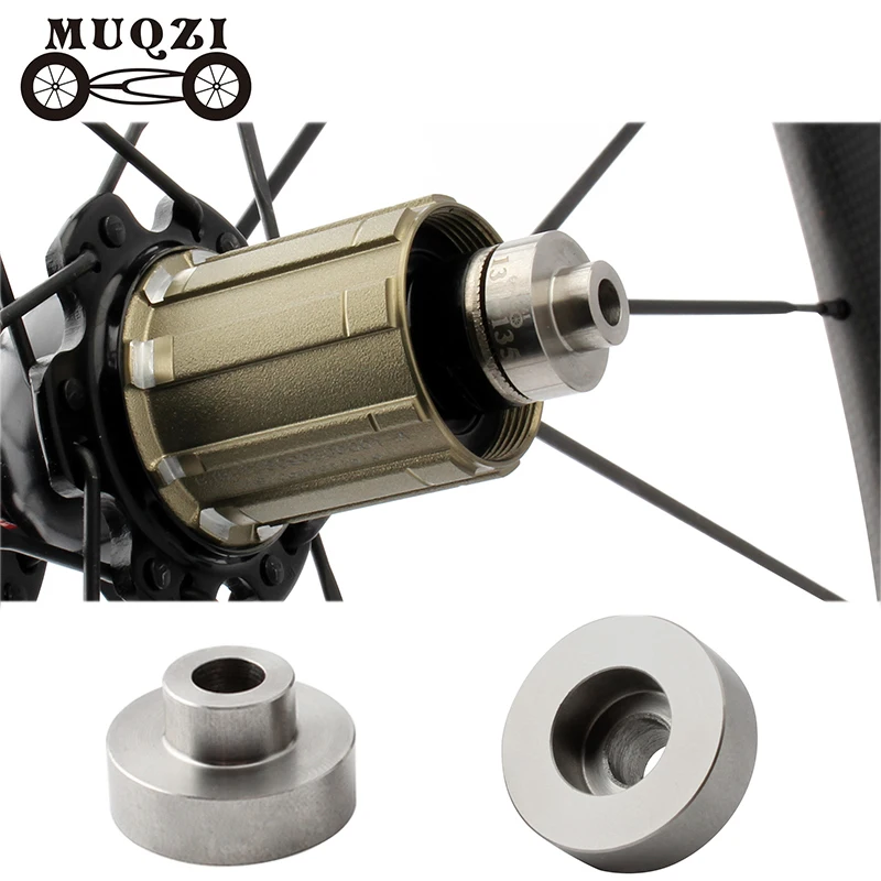 MUQZI Bicycle Rear Hub Extension Seat Adapter 130 To 135mm Stainless Steel Hubs Convert Accessories Mountain Road Bike