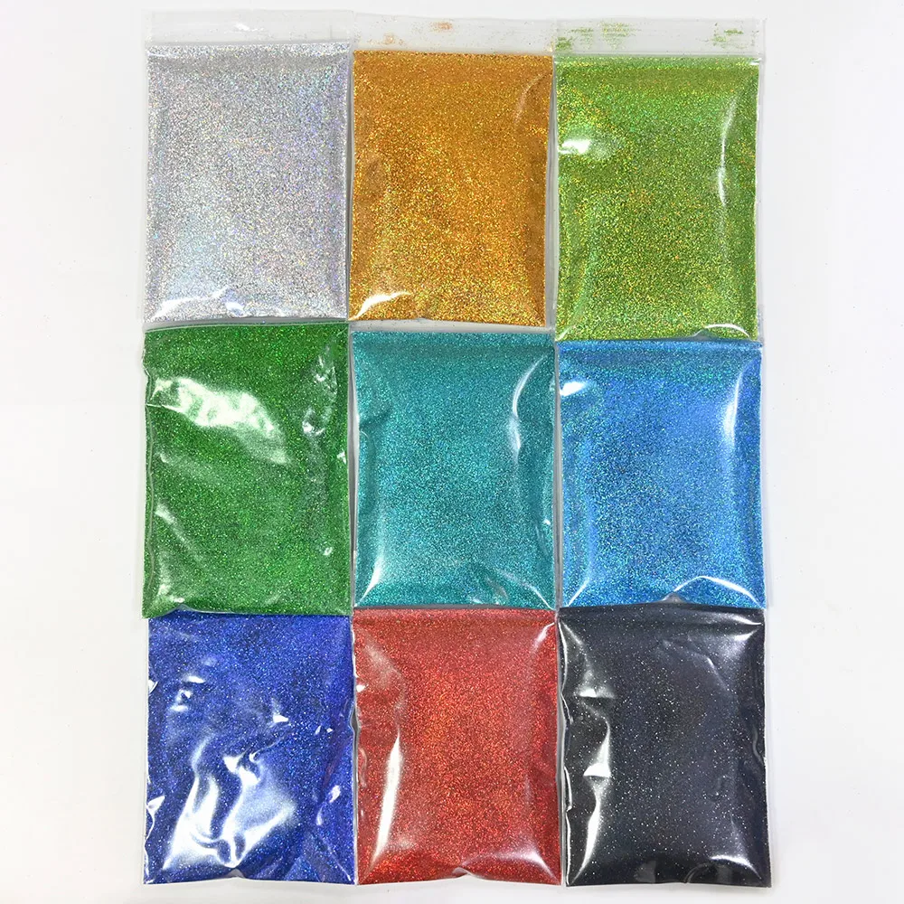 0.2 1/128 Multi-color Holographic Mirror Glitter for Nail Art,(Extra Fine Glitter), 50 Grams Holo Ultra Fine Nail Glitter Powder