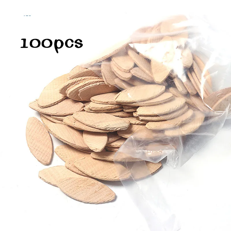 Free shipping 100PCS No. 0#10 # 20# Assorted Wood Biscuits For Tenon Machine Woodworking Biscuit Jointer