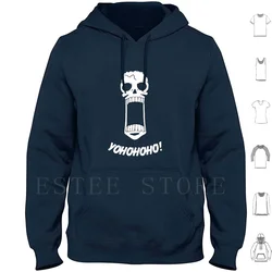 Brook , Smile Hoodies Long Sleeve Brook Luffy Zoro Anime Manga Sanji Chopper Nami Monkey D Luffy Franky Japan Pirate