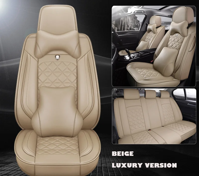 Universal car seat cover leather for suzuki grand vitara swift jimny jeep compass renegade wrangler jk auto products car styling