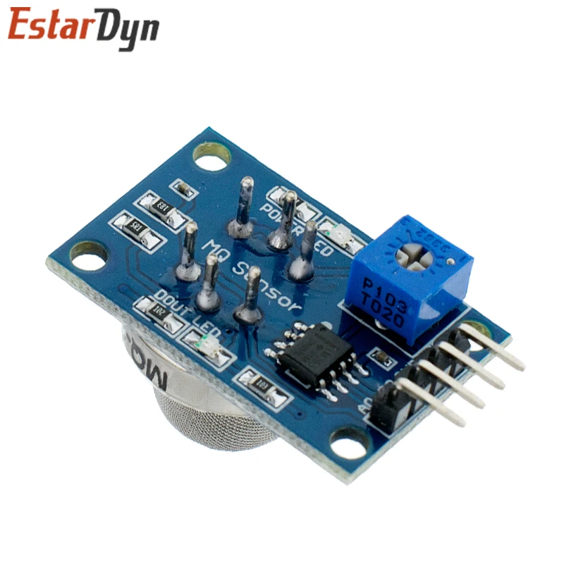 MQ-2 MQ-3 MQ-7 MQ-135 rilevamento fumo metano modulo sensore Gas liquefatto per Arduino Starter Kit fai da te