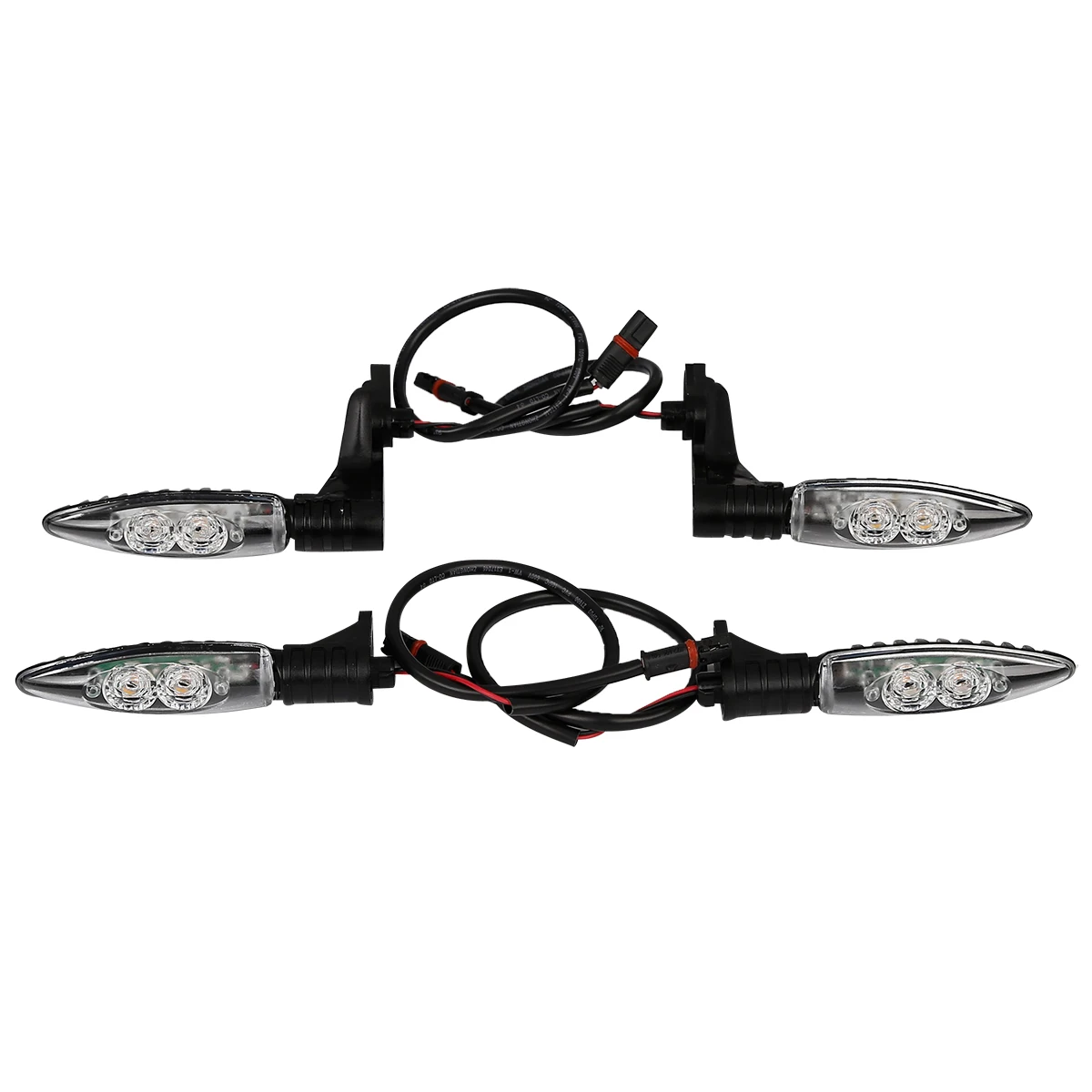 مصباح مؤشر إشارة الانعطاف الأمامي والخلفي LED ، ضوء واضح لـ BMW HP4 ، S1000R ، S1000XR ، R1200GS ، R ، RS ، F700GS ، F800