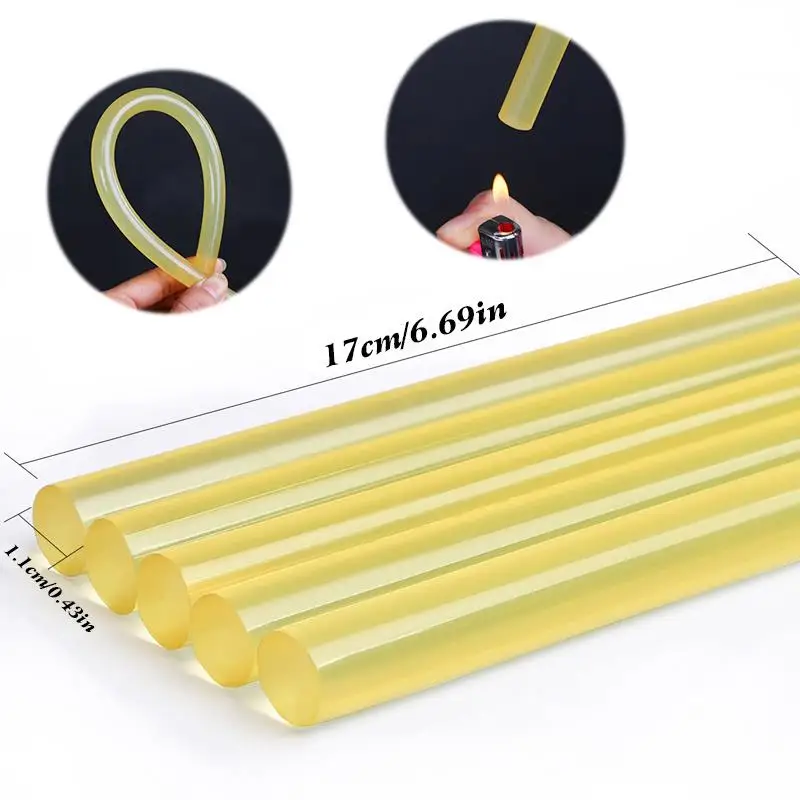 10 pçs cola quente derretimento robs varas ferramentas de reparo diy acessórios para o cabelo artesanato álbum reparação para mão pequena ferramentas domésticas