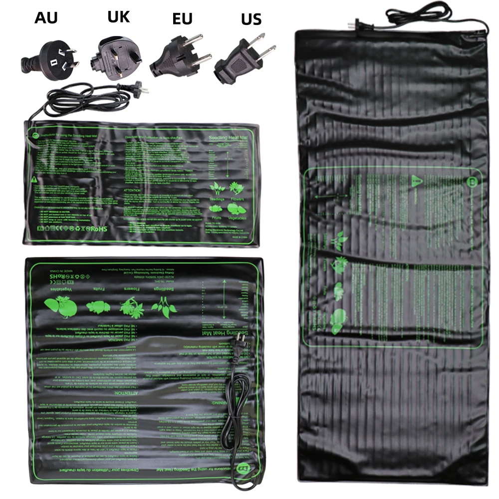 

1 шт. 3 размера нагревательные прокладки для рассады прорастание воспроизведение садоводства гидропонная Подушечка для растений водонепроницаемые прочные Садовые принадлежности