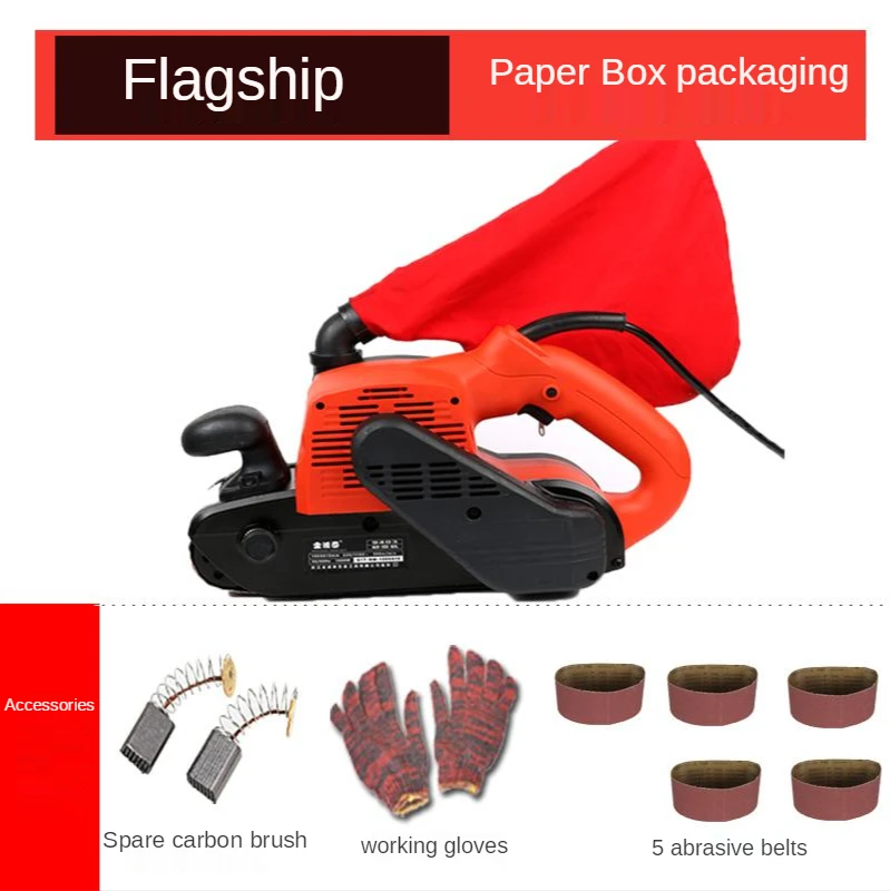 220V Cấp Công Nghiệp Máy Chà Nhám 3 Inch/4 Inch Máy Dây Hộ Gia Đình Di Động Nhỏ Giấy Nhám Máy Bay Xi Mút Đánh Bóng