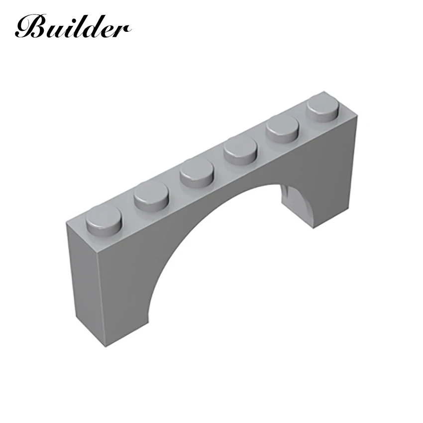 Building Blocks 15254 3307 Brick Arch 1x6x2 Raised Brick DIY Parts 10PCS Compatible All Brands Assembles Education Children Toy