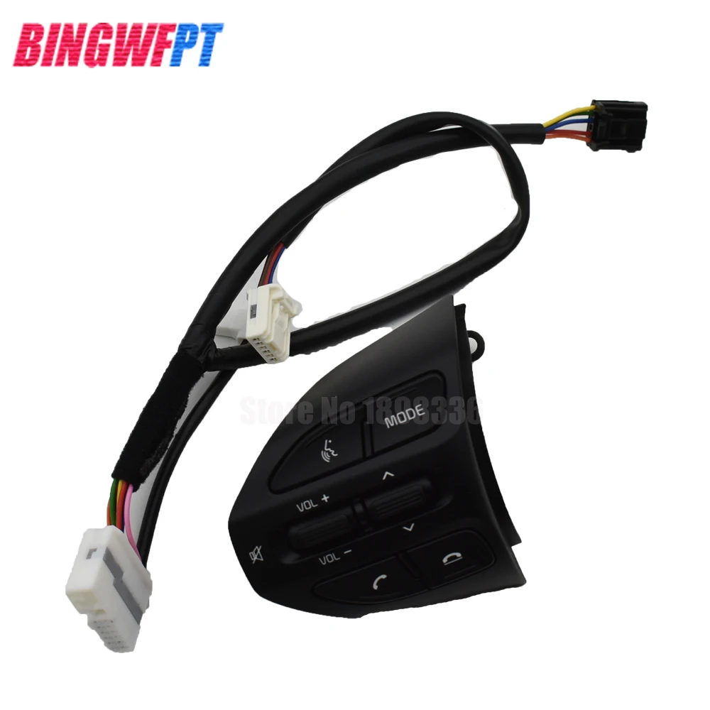 Cruise Control Switch 96720G6010 For Kia RIO K2 Picanto 2017-18 steering wheel Buttons Bluetooth Phone Volume