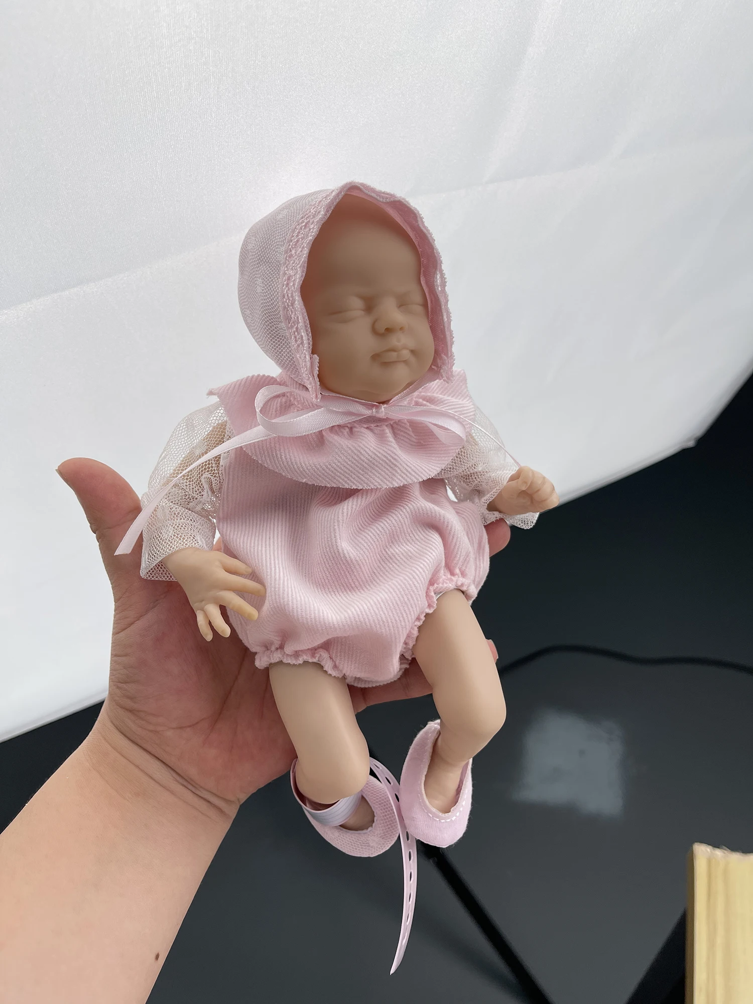 Clothes set - FOR Mini Reborn Kit 9 Inches Reborn Baby Vinyl Doll Kit - Doll accessories