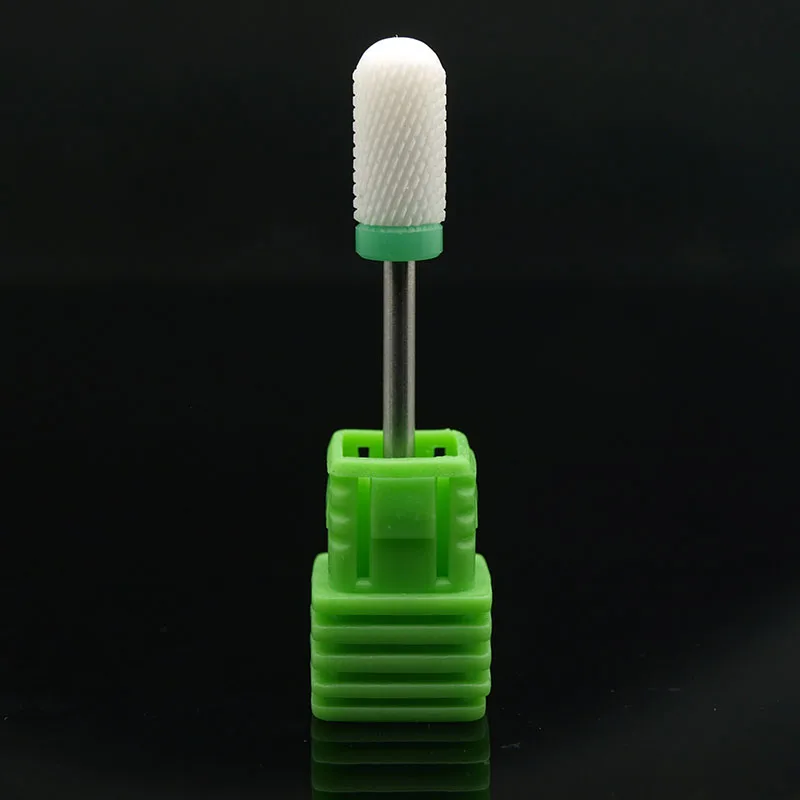 Einfach Nagel Keramik Nagel Bohrer 3/32 "Rotary Burr Bits Für Maniküre Pediküre Elektrische Bohrer Zubehör Nagel Werkzeuge Fräsen cutt