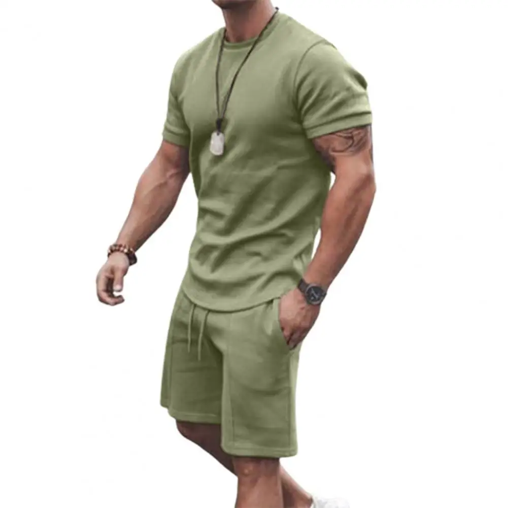 Dres męski zestaw wokół szyi miękkie oddychające dorywczo mężczyzn zestaw odzieży sportowej Fitness Sport Running zestawy strojów спортивный костюм