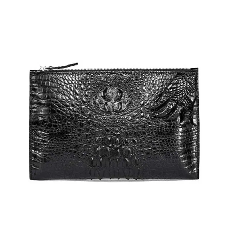 

yuee new crocodile leather bag male business handbags large capacity envelope bag fashion Recreation bag men clutch bag