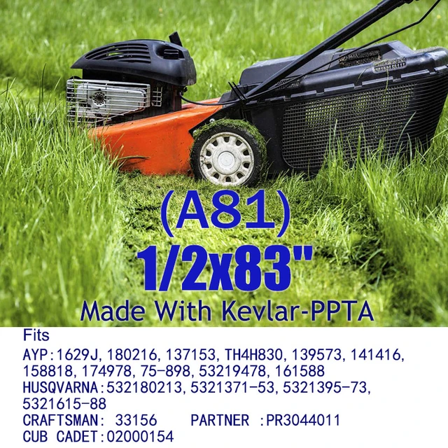 Husqvarna push mower belt replacement hotsell