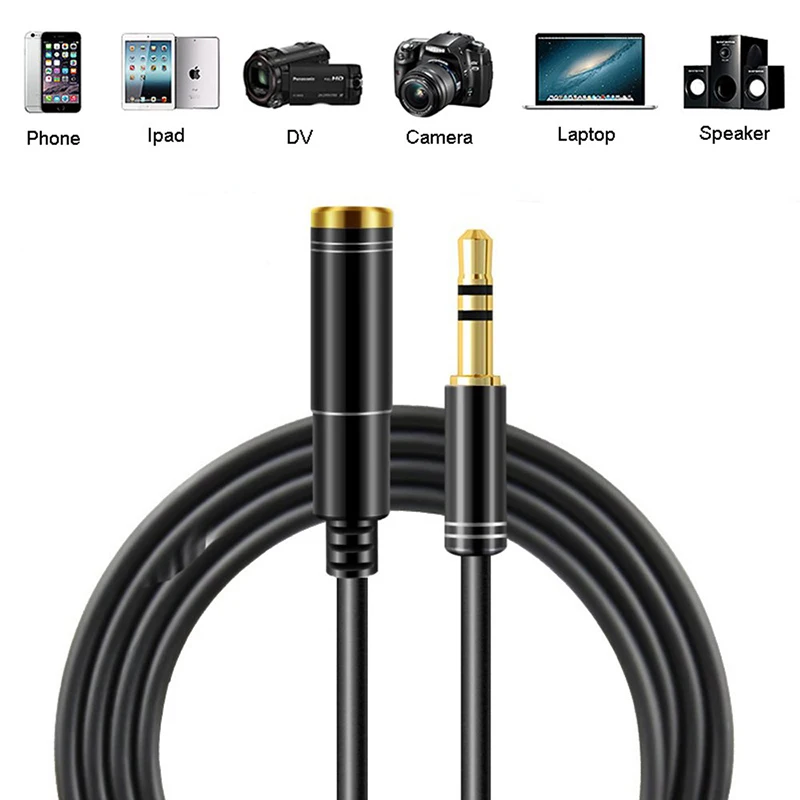 Jack 3.5mm Audio Extension Cable for Huawei P20 lite,Mini Jack 3 5mm Stereo Plug AUX Cable Adapter for Headphone,Xiaomi Redmi,PC