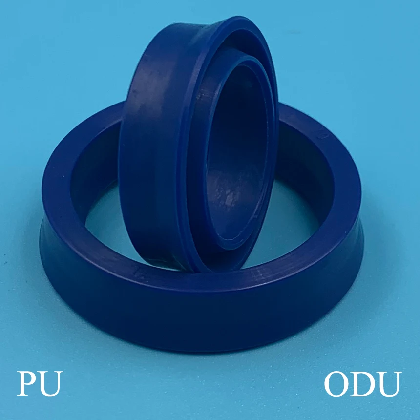 YXD ODU 75*63*14 75x63x14 80*68*14 80x68x14 Blue PU Ring Cylinder Gasket Wiper Dustproof Pneumatic Piston Rod Symmetric Oil Seal