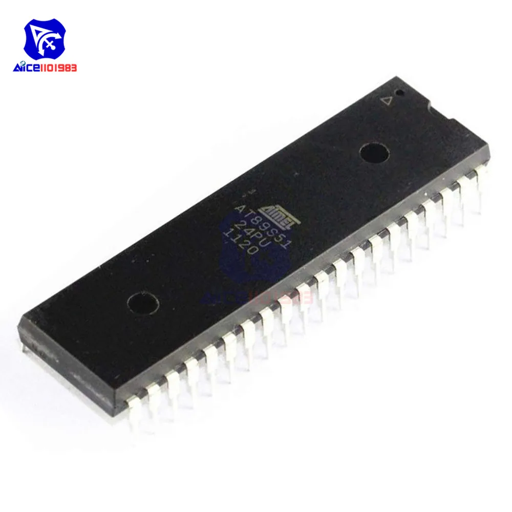 

5 PCS diymore IC Chips AT89S51 AT89S51-24PU Atmel Microcontroller DIP-40 Original Integrated Circuit