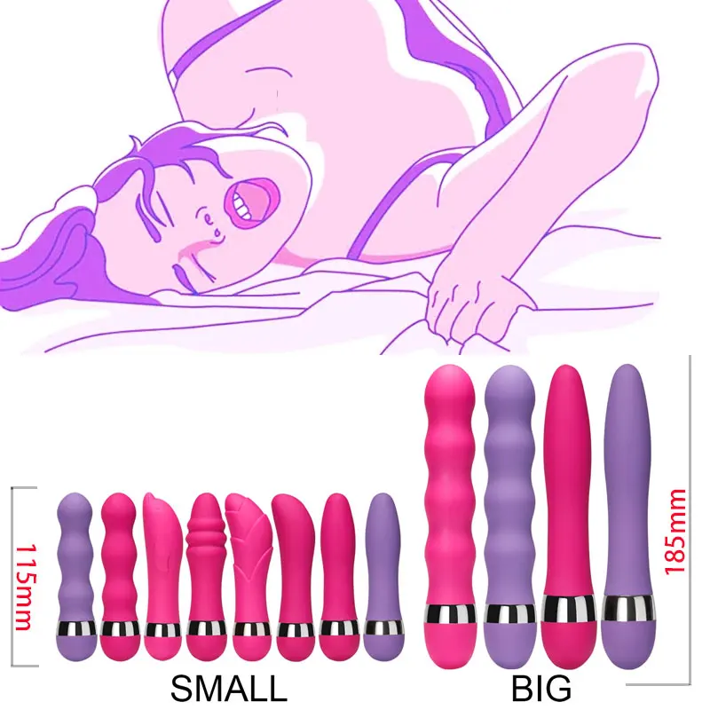 Big/Small AV G Spot Massager Female Masturbators DildoVibrator Sex Toys For Women Anal Butt Plug Vibrators Bullet Adult Dildos