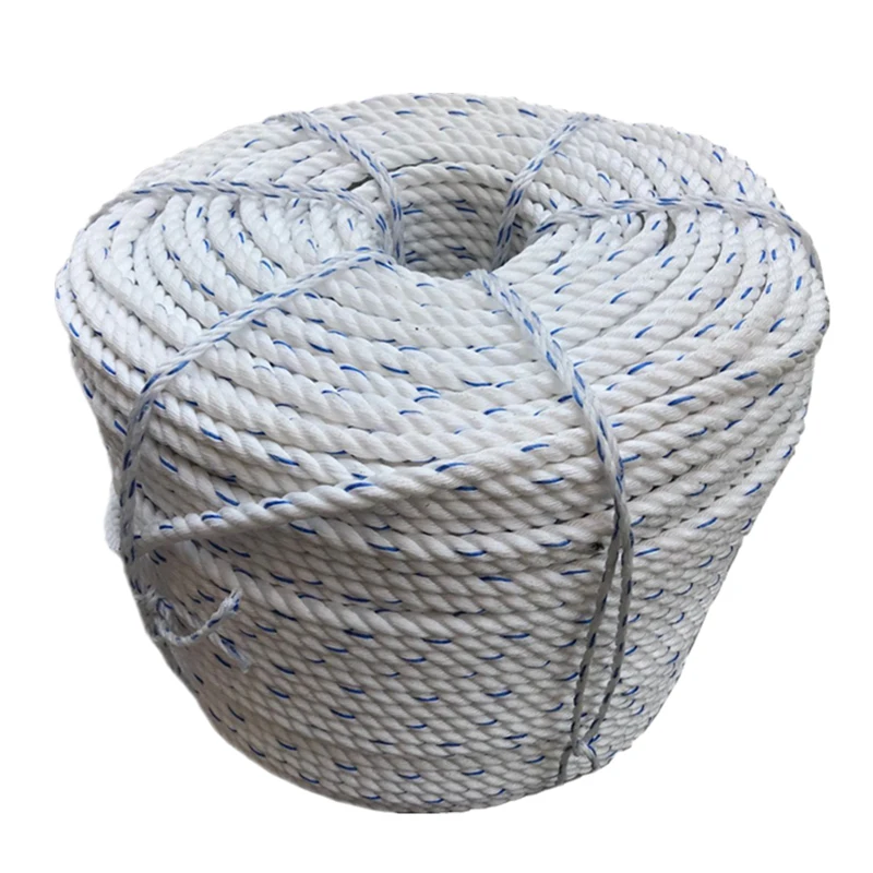 High-Strength Nylon Linen Cord, Tied Goods, Boat Truck, Anti-Sun, Waterproof Polyethylene Rope, 12mm x 10m Diameter