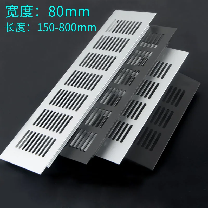 อะลูมินัมอัลลอย80มม.ช่องระบายอากาศ Perforated แผ่นช่องแอร์ Perforated แผ่นแผ่นเว็บระบายอากาศ Grille ระบายอากาศ Perforated แผ่น