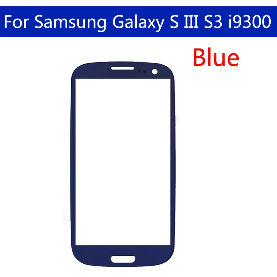 Lentes de substituição para samsung galaxy, s3 s3, galaxy s iii, s3, i9300, 308 com display lcd, vidro frontal e externo