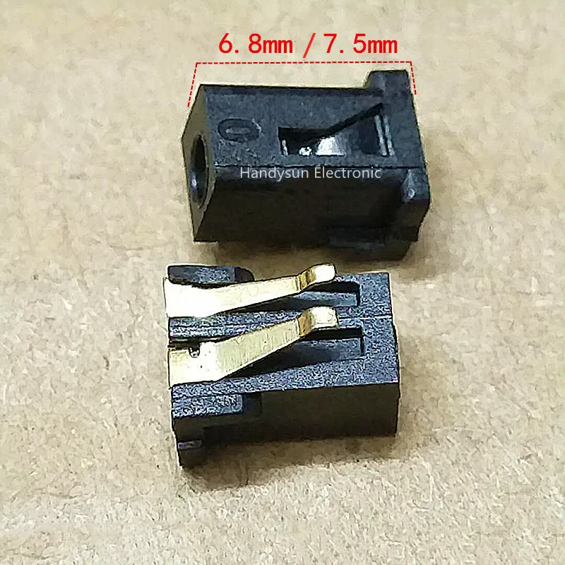 DC-096 تيار مستمر مقبس الطاقة الهاتف المحمول شحن واجهة التصحيح الذيل التوصيل منفذ شحن صغير 2.0 إكسسوارات للهاتف المحمول موصل