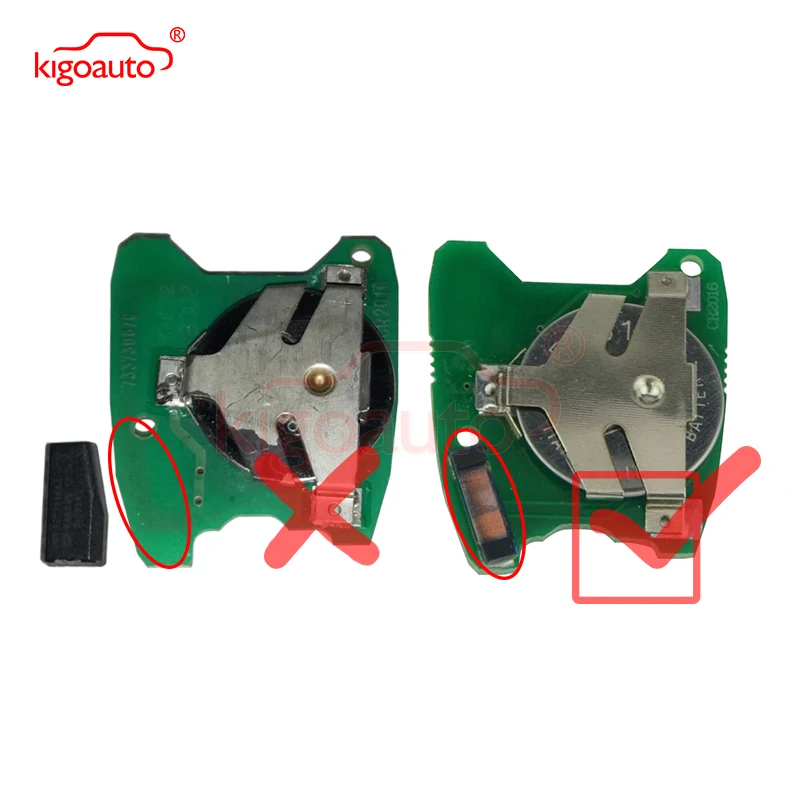 Kigoauto-llave remota para coche Citroen Saxo Berlingo Xsara Picasso, 2 botones, hoja SX9, 434Mhz, ASK HITAG2 ID46 PCF7961