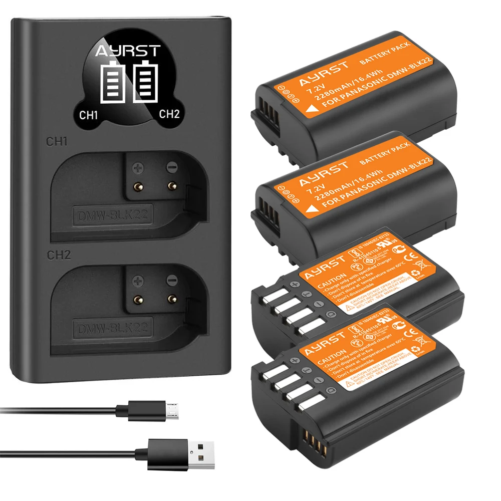 2280Mah DMW-BLK22 B…